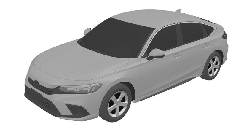 全新第11代 Honda Civic Sedan，Hatchback 专利图曝光 136864