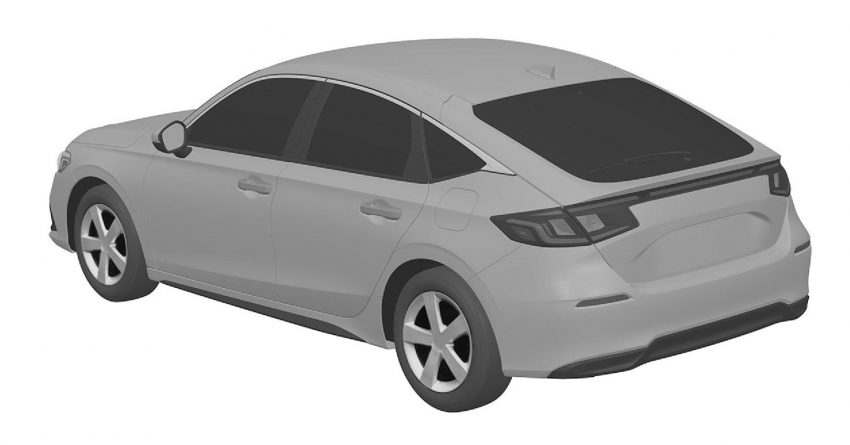 全新第11代 Honda Civic Sedan，Hatchback 专利图曝光 136865