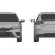 全新第11代 Honda Civic Sedan，Hatchback 专利图曝光