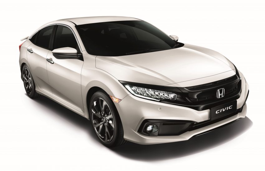 Honda Civic 与 BR-V 推出新铂金珍珠白配色, 需加价选配 135262