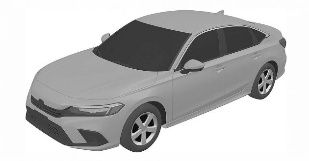 全新第11代 Honda Civic Sedan，Hatchback 专利图曝光