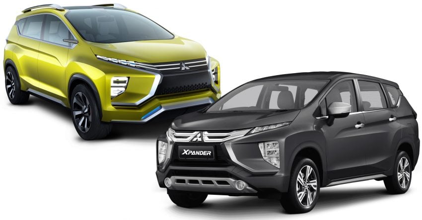 Mitsubishi Xpander — XM Concept 概念车高度还原量产 133544