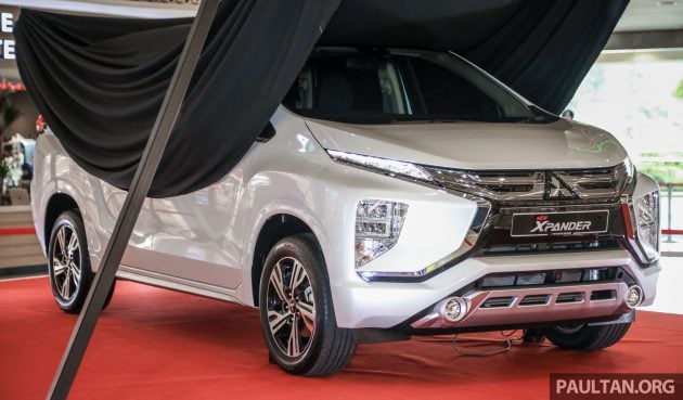 Mitsubishi Xpander 上市前现身吉隆坡公路拍摄新车广告