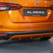 2020 Nissan Almera 全车系价格公布, 将开始交车给顾客