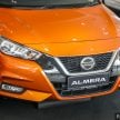 2020 Nissan Almera 全车系价格公布, 将开始交车给顾客