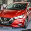 2020 Nissan Almera 全车系价格公布, 将开始交车给顾客