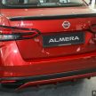 2020 Nissan Almera 全车系价格公布, 将开始交车给顾客