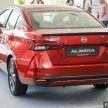 2020 Nissan Almera 全车系价格公布, 将开始交车给顾客