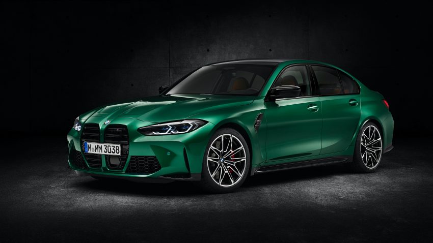 全新一代 BMW M3、M4 带着“大鼻孔”进气格栅首发登场 136017