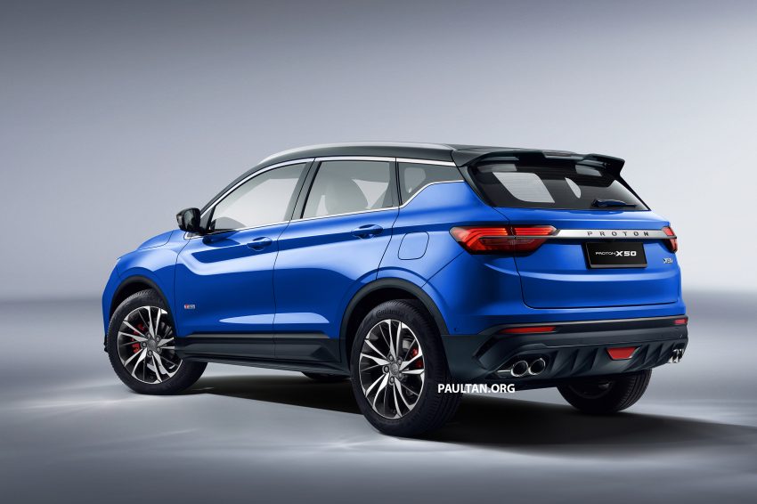 多达六种配色可选！2020 Proton X50 车身配色列表一览 135143