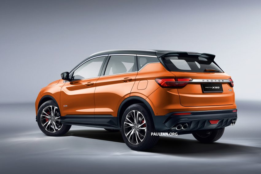 多达六种配色可选！2020 Proton X50 车身配色列表一览 135145