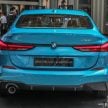 BMW 218i Gran Coupé M Sport 本地发布, 官方售价21万