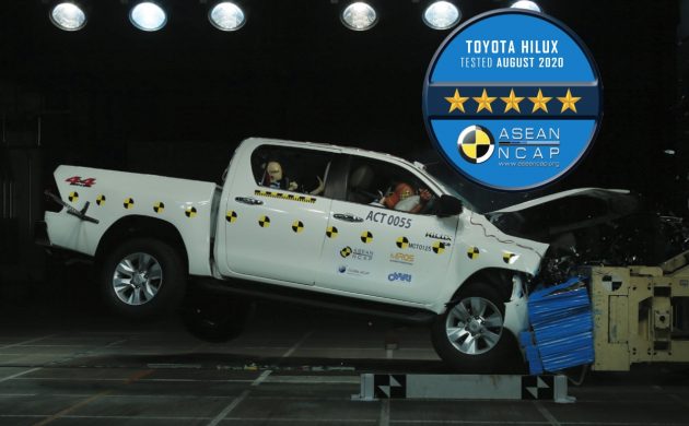2021 Toyota Hilux / Fortuner 获 ASEAN NCAP 五星评级