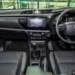 Toyota Hilux 重新导入手排版 2.4E MT 4×4车型, 售价RM110,880，比同级自排版便宜一千块但配备比后者更丰富