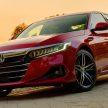 造型和配备升级！2021 Honda Accord 小改款于美国登场