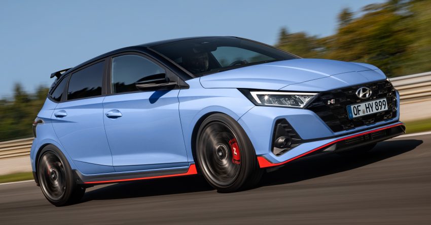 2021 Hyundai i20 N 官图释出，搭载1.6L T-GDi引擎，可输出最大204 PS马力，275 Nm扭矩；具备弹射起步功能 138241