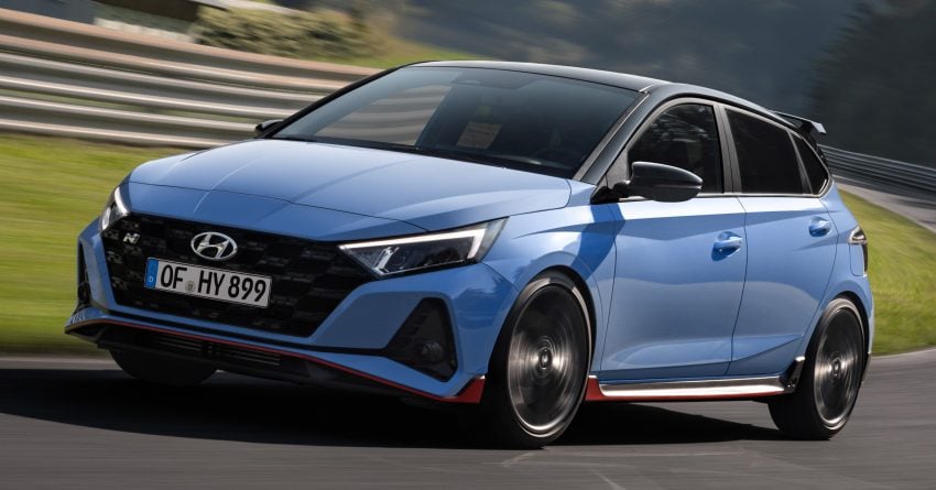 2021 Hyundai i20 N 官图释出，搭载1.6L T-GDi引擎，可输出最大204 PS马力，275 Nm扭矩；具备弹射起步功能 138243