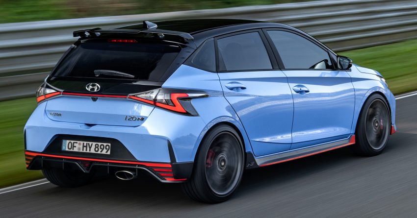2021 Hyundai i20 N 官图释出，搭载1.6L T-GDi引擎，可输出最大204 PS马力，275 Nm扭矩；具备弹射起步功能 138244