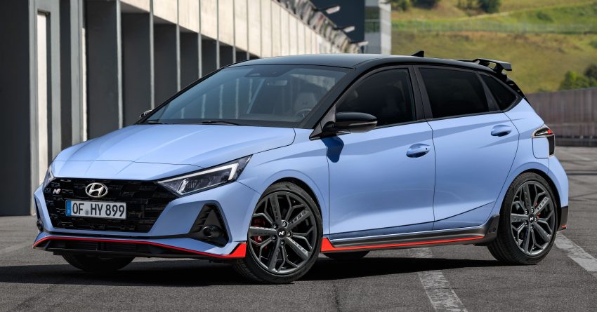 2021 Hyundai i20 N 官图释出，搭载1.6L T-GDi引擎，可输出最大204 PS马力，275 Nm扭矩；具备弹射起步功能 138245