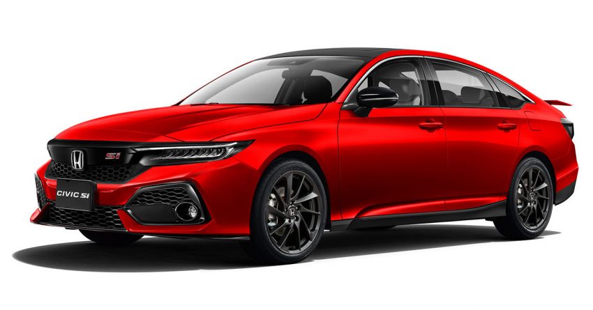 设计师自绘渲染图，新一代 2022 Honda Civic 长成这样？ 137154