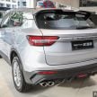 2020 Proton X50 正式面市，四个等级基本规格列表细看