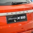 Proton X50 全国累积交车辆达2,203辆, 同级SUV销量之冠