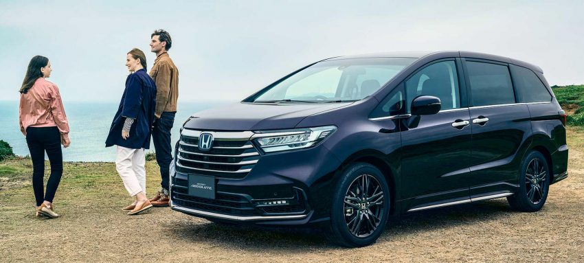 Honda Odyssey 日本二度小改款, 提供油电和传统汽油版 140126