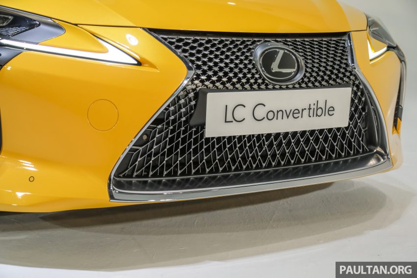 敞篷版 Lexus LC 500 Convertible 本地上市, 要价135万 140807