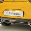 敞篷版 Lexus LC 500 Convertible 本地上市, 要价135万