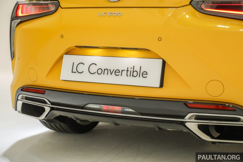 敞篷版 Lexus LC 500 Convertible 本地上市, 要价135万 140820