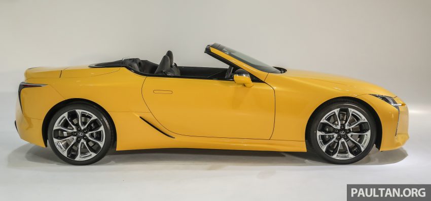 敞篷版 Lexus LC 500 Convertible 本地上市, 要价135万 140794