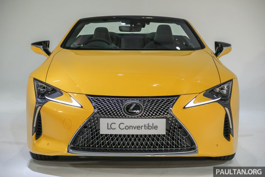 敞篷版 Lexus LC 500 Convertible 本地上市, 要价135万 140795