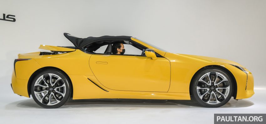 敞篷版 Lexus LC 500 Convertible 本地上市, 要价135万 140832