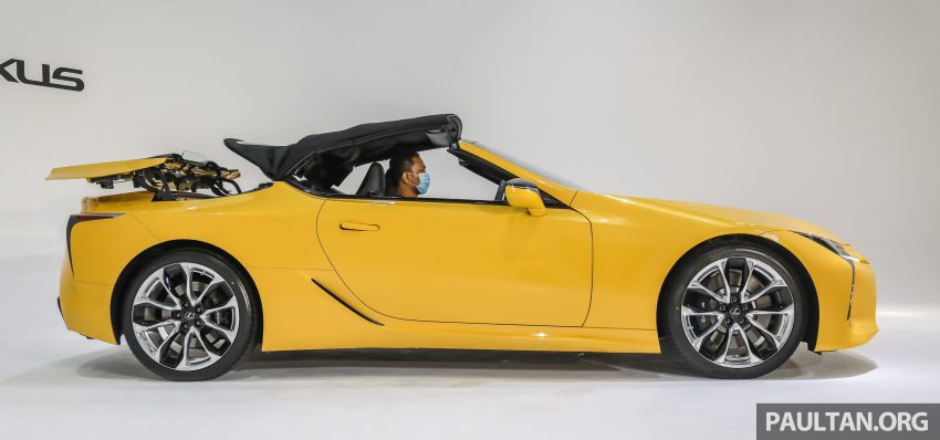 敞篷版 Lexus LC 500 Convertible 本地上市, 要价135万 140844