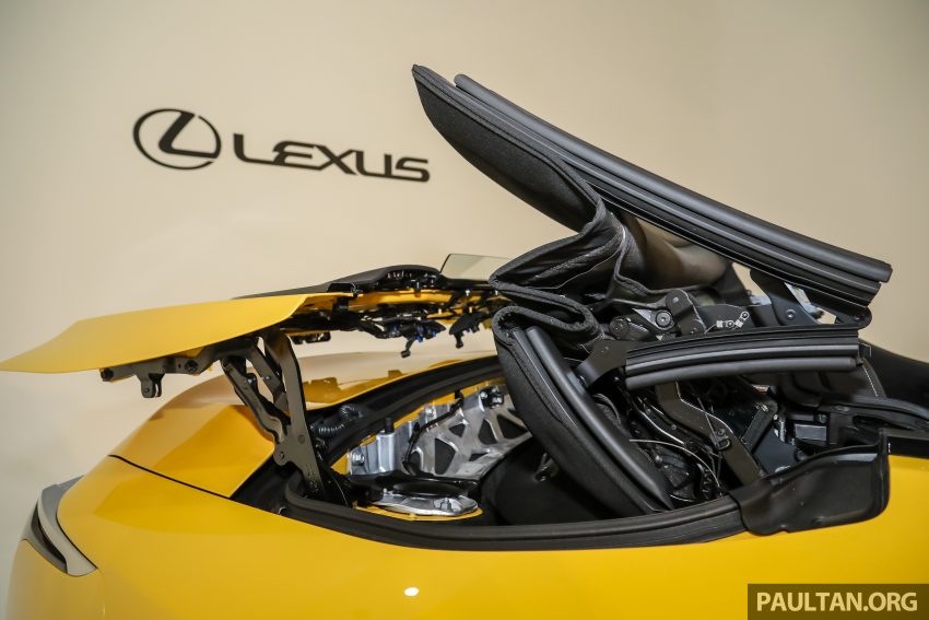 敞篷版 Lexus LC 500 Convertible 本地上市, 要价135万 140908