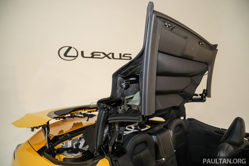 敞篷版 Lexus LC 500 Convertible 本地上市, 要价135万 140911