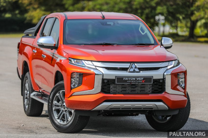 图集：2020 Mitsubishi Triton VGT Adventure X 橙色涂装 141215
