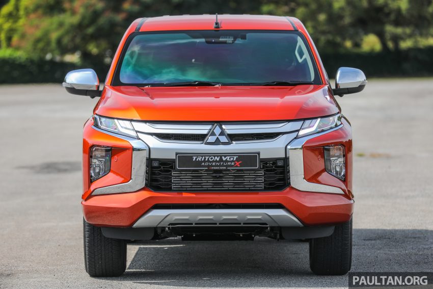 图集：2020 Mitsubishi Triton VGT Adventure X 橙色涂装 141225
