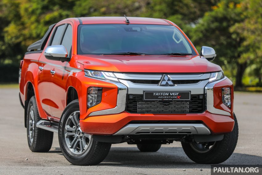 图集：2020 Mitsubishi Triton VGT Adventure X 橙色涂装 141216