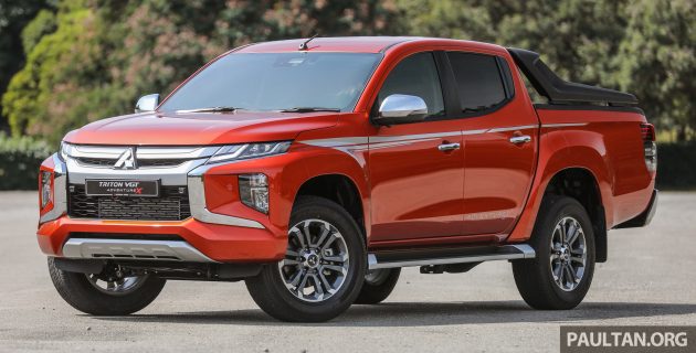 图集：2020 Mitsubishi Triton VGT Adventure X 橙色涂装