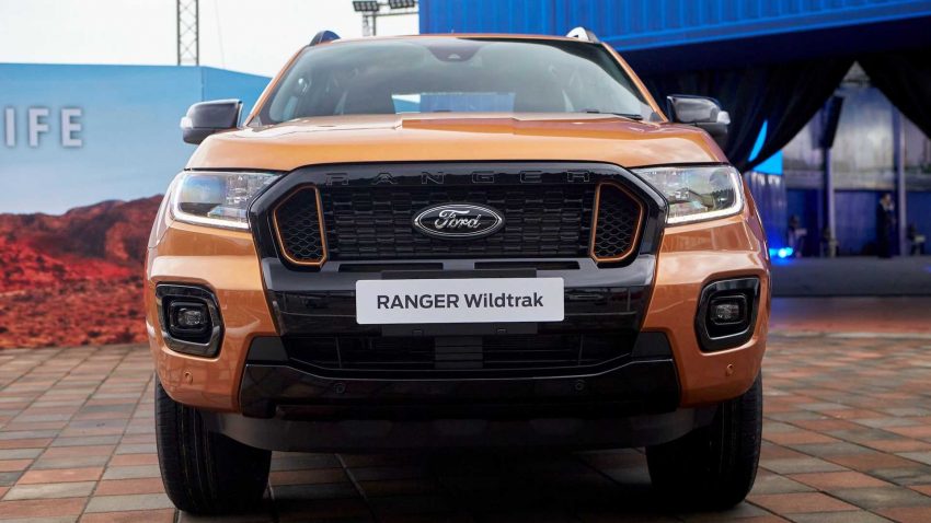 外型小幅调整，2021 Ford Ranger T6 小改款于泰国发布 139865