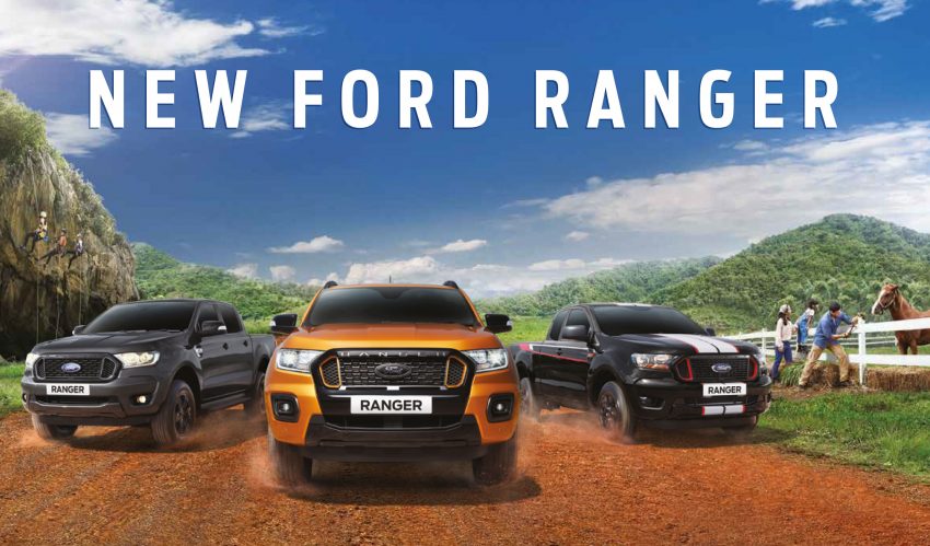 外型小幅调整，2021 Ford Ranger T6 小改款于泰国发布 139883