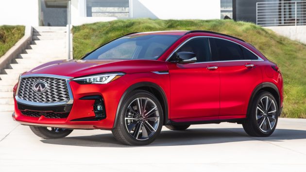 又一Coupe SUV加入战场, Infiniti QX55 明年春季北美开售