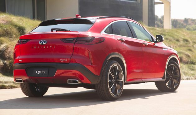 又一Coupe SUV加入战场, Infiniti QX55 明年春季北美开售