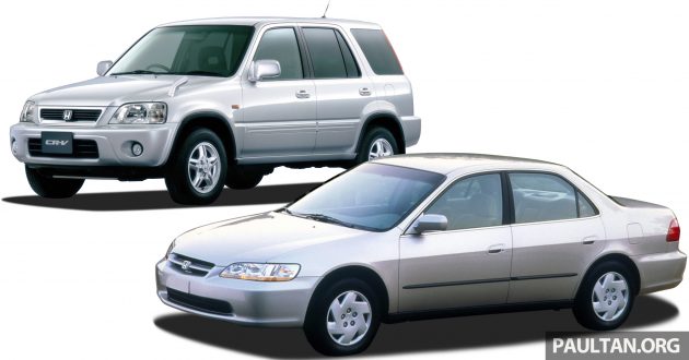 Honda 召回2,784辆产于1999和2000年的 Accord / CR-V