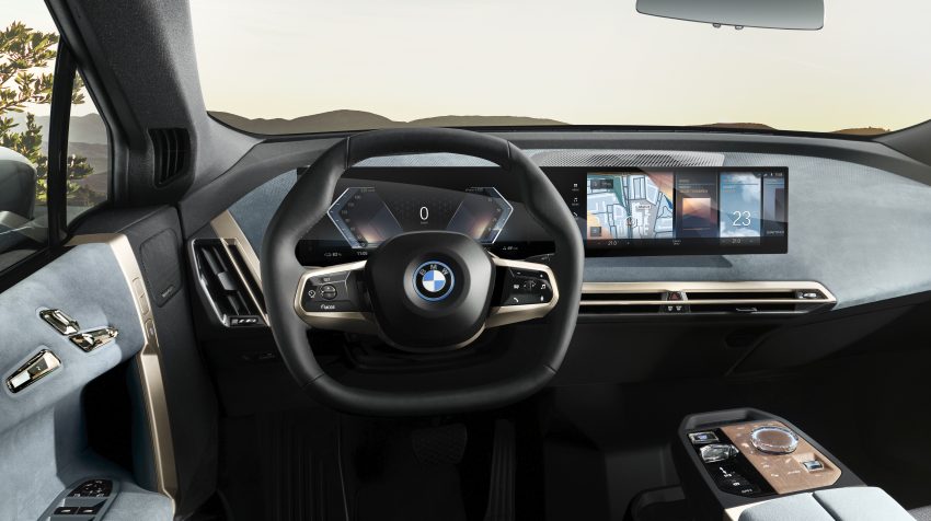 品牌旗舰纯电SUV, BMW 发表全新 iX 系列, 续航达600km 140365