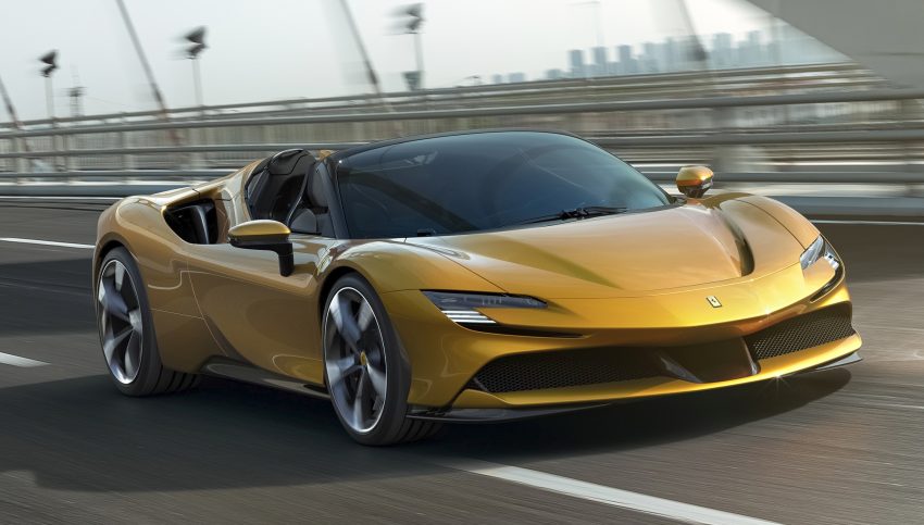 敞篷油电超跑 Ferrari SF90 Spider 面世, 售价从230万起 140545