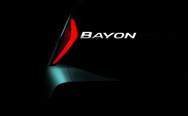 Hyundai 即将发布另一款小型跨界SUV！新车命名 Bayon