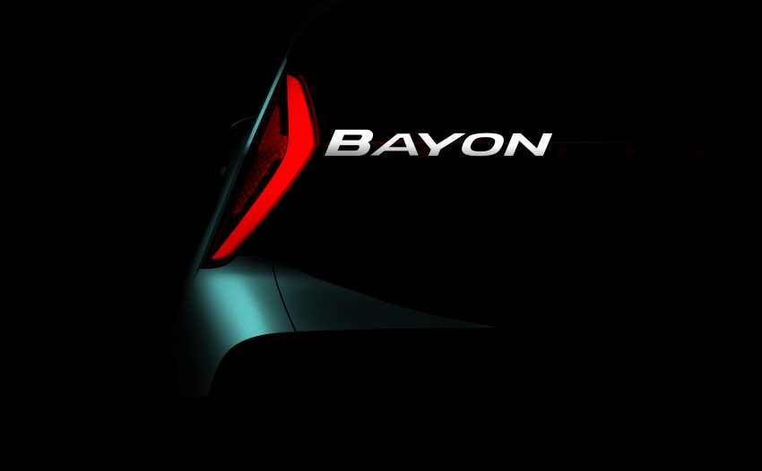 Hyundai 即将发布另一款小型跨界SUV！新车命名 Bayon 141553