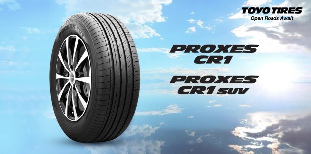 全新 Toyo Proxes CR1 轮胎正式发布！提供多达45种涵盖普通车型及SUV的轮胎尺寸，零售价从RM160起至RM580